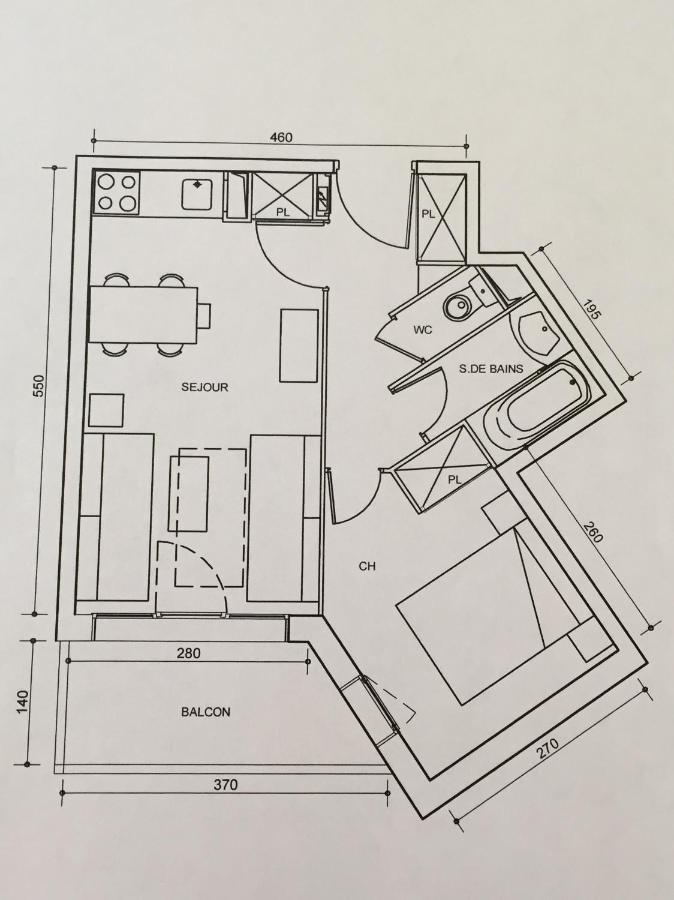 Appartement Vars ヴァール エクステリア 写真